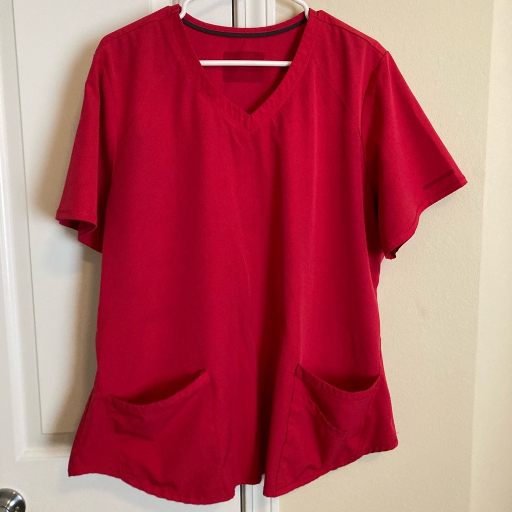 Sketchers by Barco Red Scrubs Size XL
